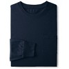 Lands' End Men's Super-T Long Sleeve T-Shirt with Pocket - 3 of 3