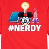 Boys' - Disney - Nerdy Mickey Long Sleeve Graphic T-Shirt - 2 of 4