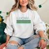 Simply Sage Market Women's Graphic Sweatshirt Retro Lucky Stripes - 2 of 3
