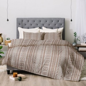 Little Arrow Design Co Mudcloth Geometric Comforter Set - Deny Designs - 1 of 4