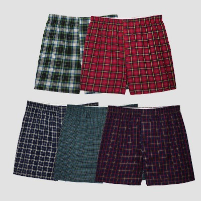 Fruit of the Loom Men&#39;s Boxers 5pk - Colors May Vary L