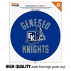 State University of New York at Geneseo Knights Logo Automotive Car Window Locker Circle Bumper Sticker - 3 of 4