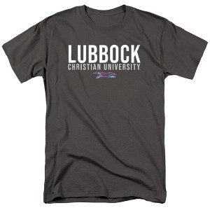 Men's Lubbock Christian University Official Stacked T-Shirt - 1 of 4