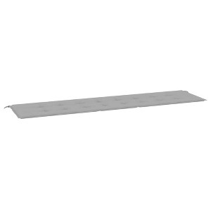 vidaXL Garden Bench Cushion Gray Oxford fabric (100% polyester) - 1 of 4
