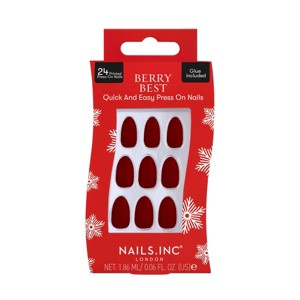 Nails Inc. Quick and Easy Press-On Nails - 24ct - 1 of 3