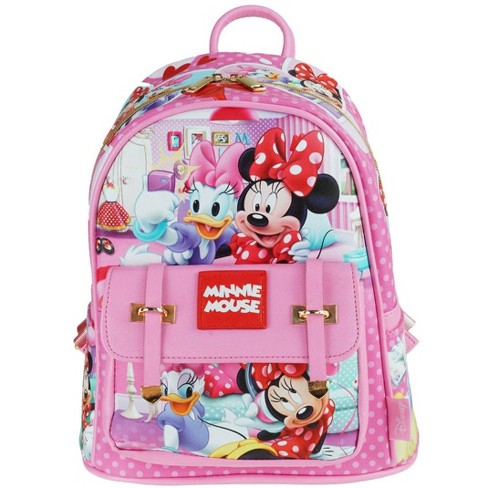 Minnie Mouse Vegan Leather Mini Backpack 11