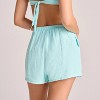 Vitamin A Women's Gauze Cover Up Shorts - 2 of 3