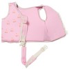 Sunnylife Kids Swim Vest 1-2 - Cotton Candy Cherry, Pink Butterfly, 33lb Cap - 4 of 4