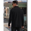 Men's Quarter - Zip Long - Sleeve Pullover, Stylish and Versatile Top for Casual and Active Wear - 4 of 4