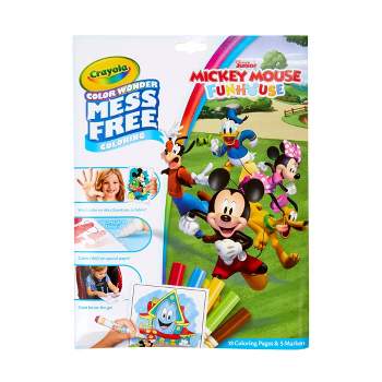 Crayola Color Wonder Mickey Mouse Roadster Racer Coloring Pages Set