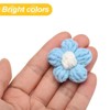 Unique Bargains Cotton Handmade DIY Floral Embroidered Applique Patches 50 Pcs - 3 of 4