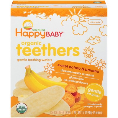 happy baby organic teethers age