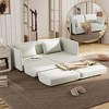Pull Out Sofa Bed Queen Size, Multi-Functional Queen Size Sofa Bed ， Convertible Sleeper Couch with Thicked Cushions, for Living Room,Bedroom - 3 of 4