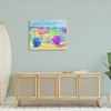 Stupell Industries Umbrella Coast Vibrant Beach Landscape, 30" x 40" - 2 of 4
