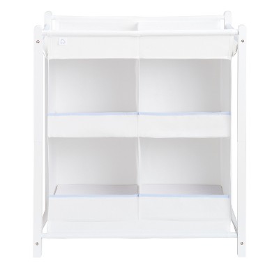 small white bookcase for nursery