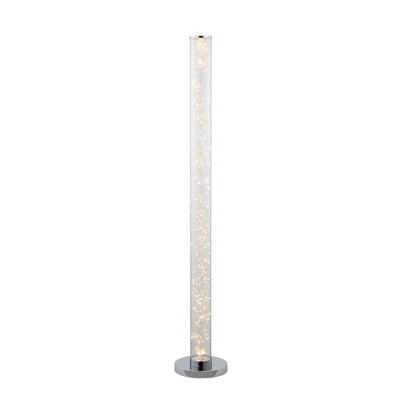 49" Novelty LED Tube Floor Lamp with Crystals Clear - Ore International