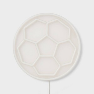 Soccer Ball Kids' Neon Light Blue - Pillowfort™ : Target