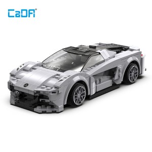 CaDA Lotus Sports Car Building Brick Kit - 1 of 2