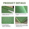 ARTPLAN Deep Seat Outdoor Cushion,Set 24"x24"x6" ,18x24" Bench Outdoor Chair Cushions, Polyester Fill Back for Patio Furniture ,Square - 4 of 4