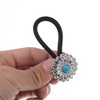 Unique Bargains Cute Button Hair Elatic Bands for Women 1 Pc - 3 of 4