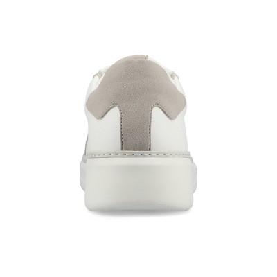 Vance Co. Vance Berlin Lace-up Low Top Court Sneaker, White 13 — фото 3