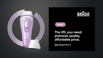 Braun Silk-Expert Pro 3 PL3221 IPL Hair Removal System - 3pk