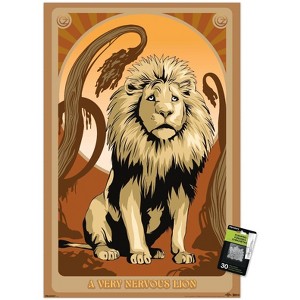 Trends International Wicked: For Good (2025) - A Very Nervous Lion Unframed Wall Poster Prints - 1 of 4