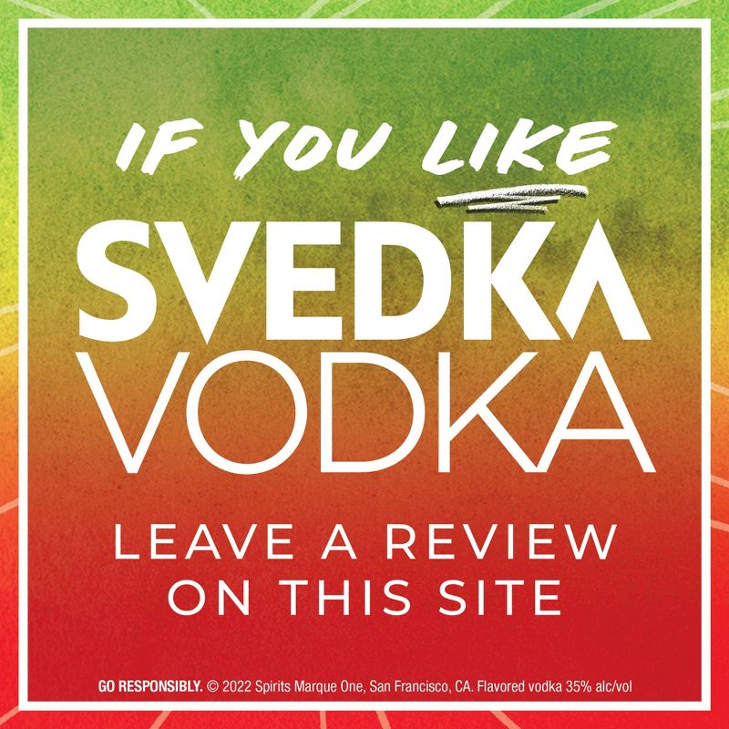 SVEDKA Cherry Limeade Flavored Vodka - 750ml Bottle, 6 of 8