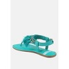 Risha Genuine Leather Tassel Women Sandals - 3 of 4
