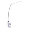 Modern Contemporary Clamp Desk Lamp Silver (Includes LED Light Bulb) - Trademark Global - image 2 of 4