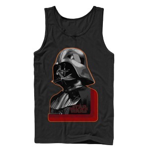 Men's Star Wars Darth Vader Profile Tank Top - 1 of 4