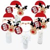 Big Dot of Happiness Jolly Santa Claus - Christmas Party Centerpiece Sticks - Table Toppers - Set of 15 - 2 of 4
