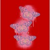 Spray Paint Butterfly Adult Crew Neck Short Sleeve Tee - 2 of 2