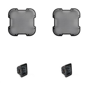 Kicker (2) L7S82 L7S 8" Subwoofer, Dual Voice Coil, 2-Ohm & 52GL78 Grill Bundle - 1 of 4