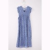 Maternity Dress  Casual Ruffle Hem Mini Dress Flowy Boho Long Dresses - 3 of 4