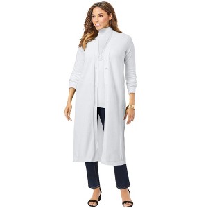 Jessica London Fine Gauge Duster Cardigan - 1 of 4