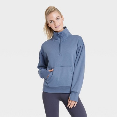 Women's Cotton Fleece 1/4 Zip Sweatshirt - All in Motion™