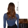 Alilang 22 Inch Long Wavy Wig Heat-Resistant Synthetic Fiber for Daily and Party Use - 4 of 4