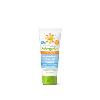 Thinkbaby SPF 50+ Baby Mineral Sunscreen – Safe, Natural Sunblock for  Babies - Water Resistant Sun Cream – Broad Spectrum UVA/UVB Sun Protection  –
