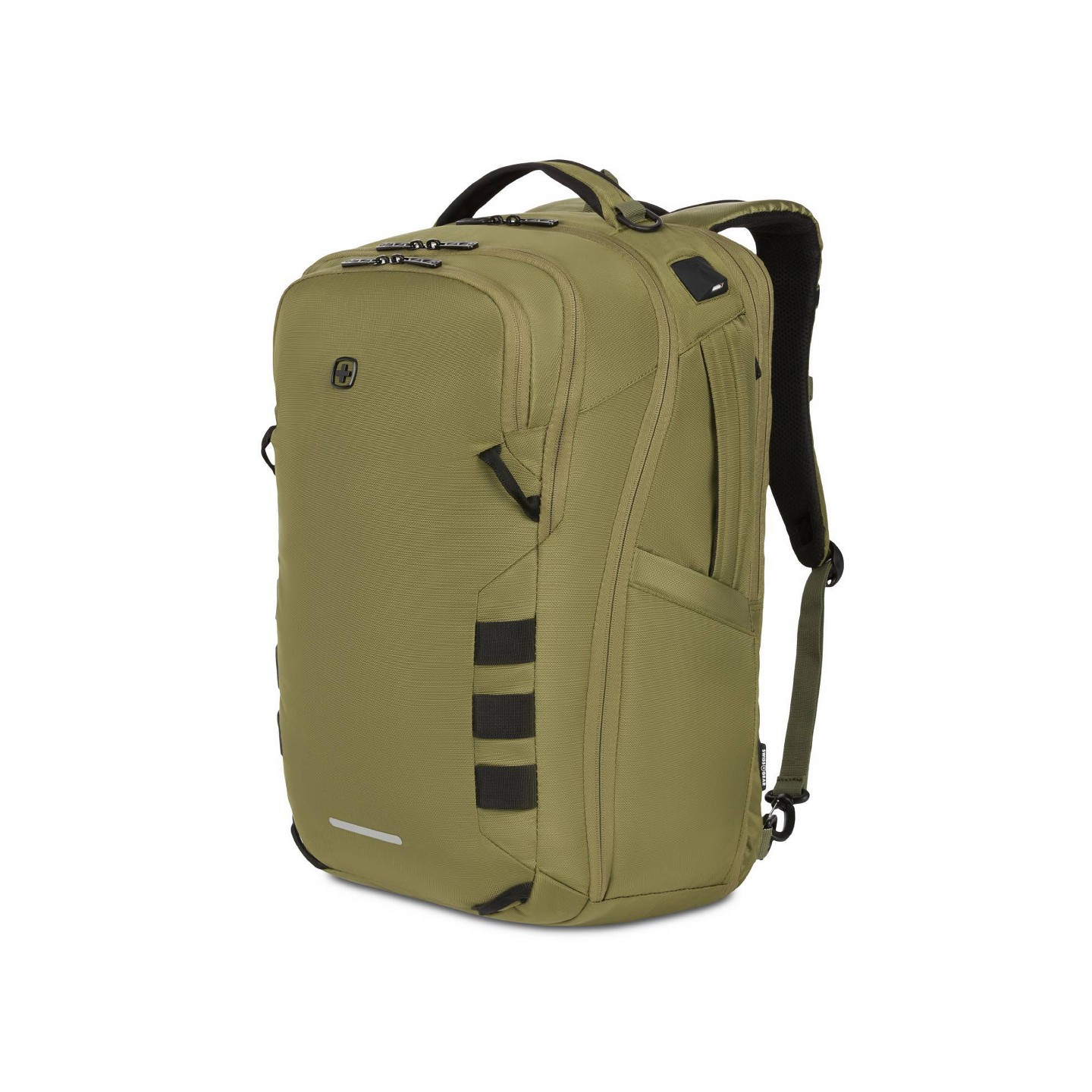Рюкзак SWISSGEAR 45L Travel with Pockets Fits 17" Laptop - Olive Green, цвет: Оливковый — фото 2