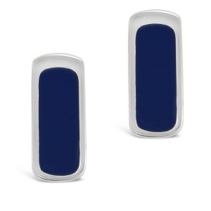 SHINE by Sterling Forever Enamel Bar Studs - 1 of 2