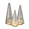 12.5"H, 15.5"H and 17"H Sullivans Lighted Tree - Set of 3, Clear - 4 of 4