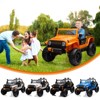 Coucheta 24V 2-Seater Electric Truck w/ Remote Control, 4x45W Motor, 4WD/2WD Switchable, LED Headlight & Music Player - Battery Powered Ride-On Toy - 2 of 4