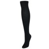 CTM Women's Solid Color Over the Knee Socks (1 Pair) - 4 of 4