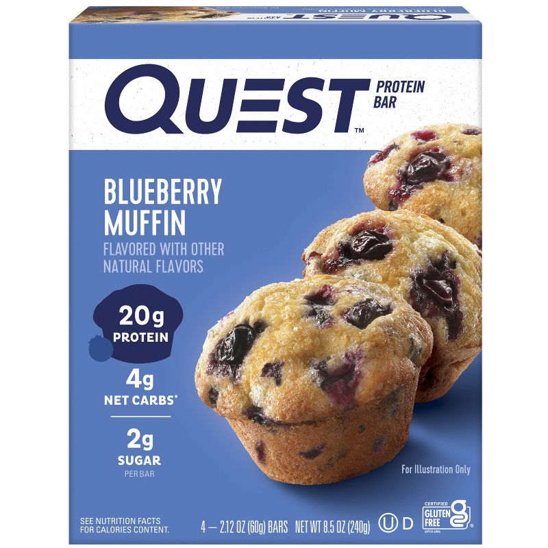 Quest Nutrition Protein Bar - Blueberry Muffin, 1 of 11