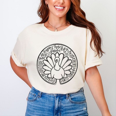 Simply Sage Market Turkey Circle Garment Dyed Tee