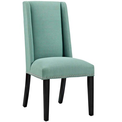 Elegant Laguna Fabric Dining Chair with Nailhead Trim