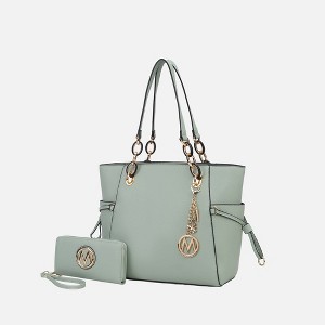 MKF Collection Yale Women's Tote Bag with Wallet Handbag Purse by Mia K. - 1 of 4