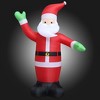 vidaXL Inflatable Santa Claus Holiday Christmas Decoration with LEDs IP20 XXL - 3 of 4