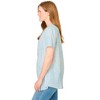 Woman Within Plus Size Pintucked Half-Button Tunic - 4 of 4